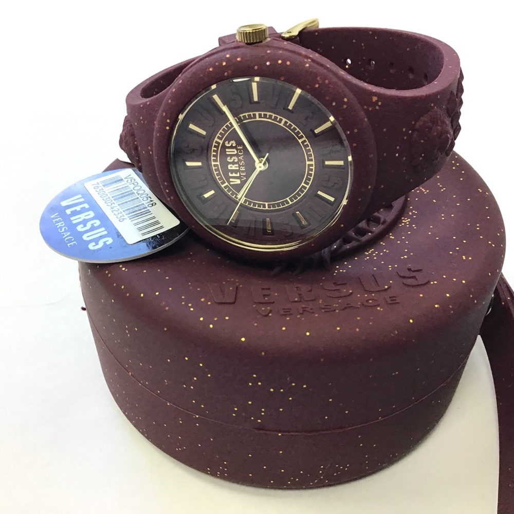 Versus Versace Watch Purple/Gold Woman’s NWT
